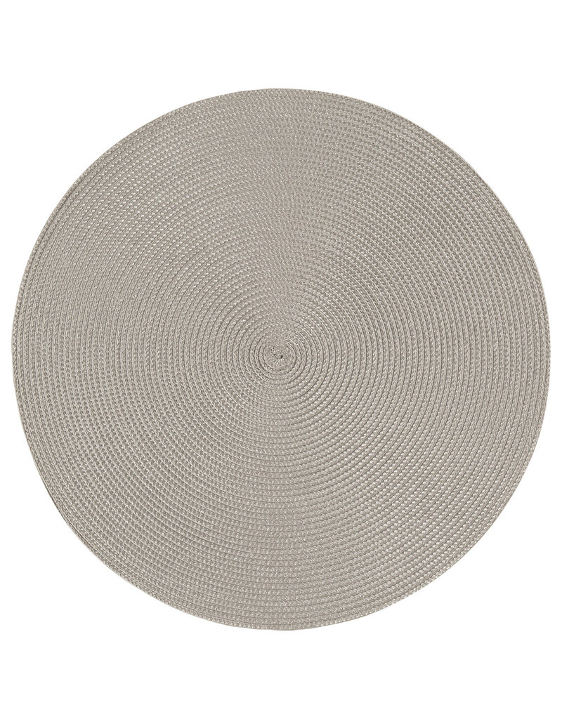 Danica Cobblestone Round Woven Placemat