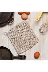 Danica Dove Gray Knit Potholder
