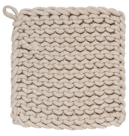 Danica Dove Gray Knit Potholder