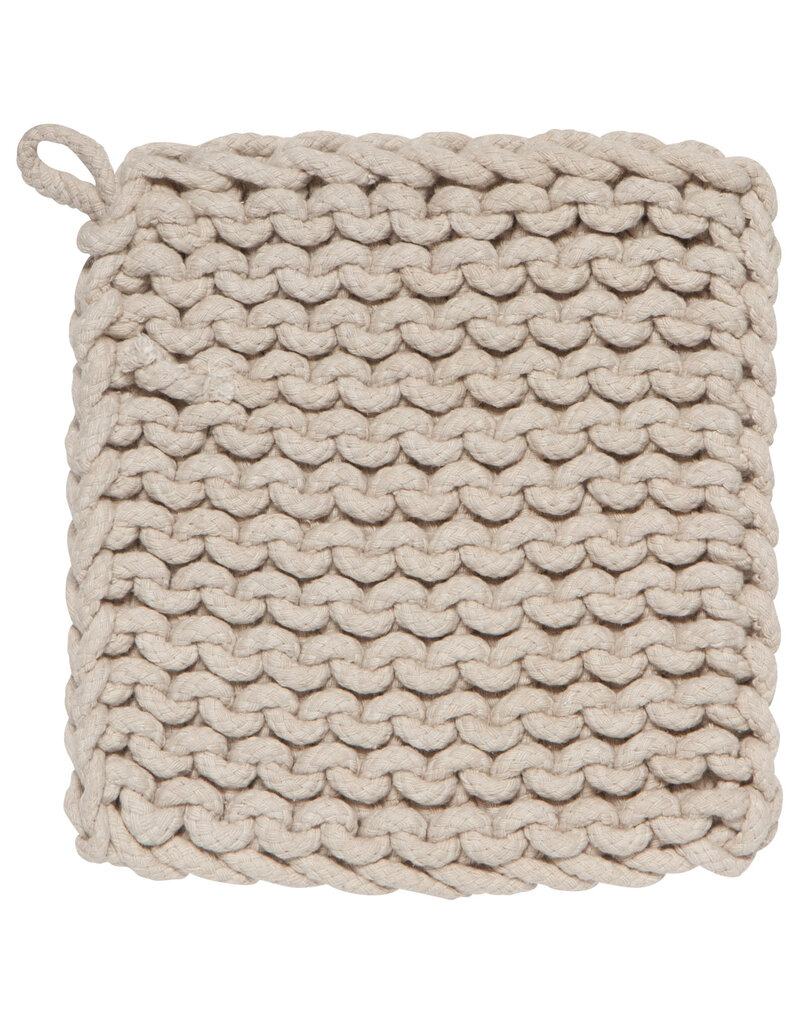 Danica Dove Gray Knit Potholder