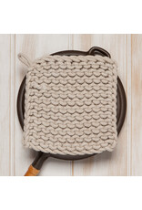 Danica Dove Gray Knit Potholder