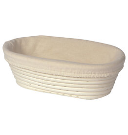 Danica Banneton Natural Cotton Liner Oval