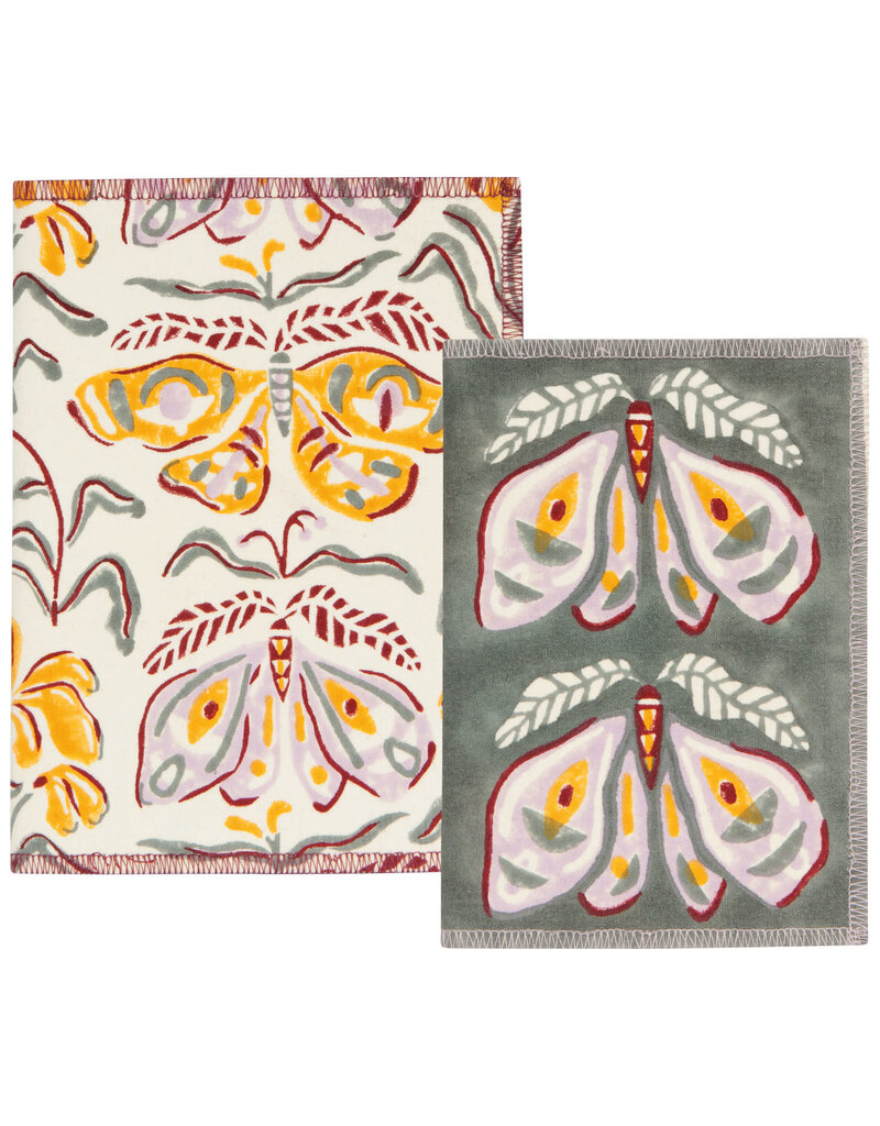 Danica Nocturna Block Print Notebooks Set of 2