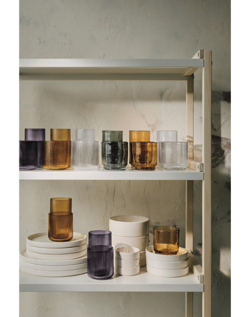 Danica Clear Handblown Bubbled Glass | 12oz Tumbler