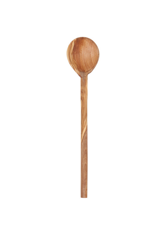 Danica Olive Wood Round Spoon