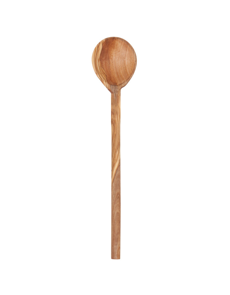 Danica Olive Wood Round Spoon