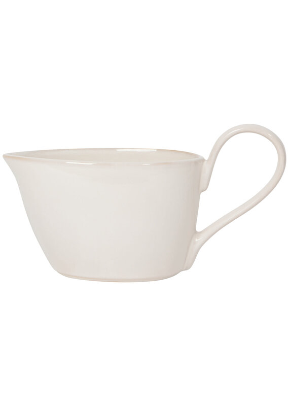 Danica Oyster Stoneware Gravy Boat