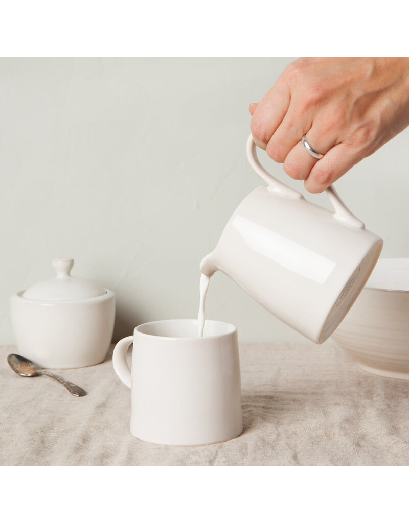 Danica Oyster Stoneware Creamer