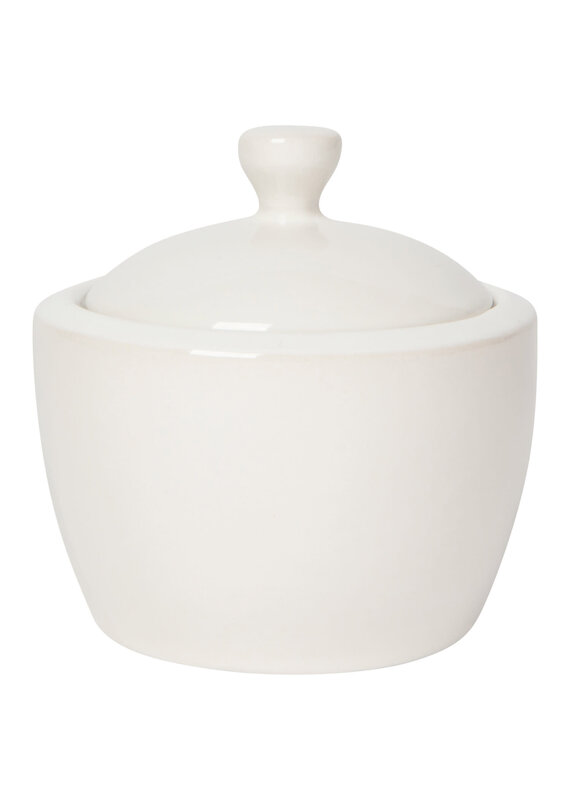Danica Oyster Stoneware Sugar Pot