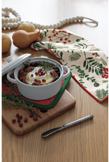 Danica Speckled White Stoneware Brie Baker