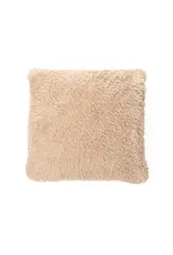 Brunelli Mocha Faux Fur Toss Cushion | 18"