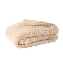 Brunelli Mocha Faux Fur Soft Throw