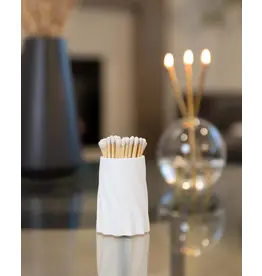 Everlasting Candle Concrete Safety Match Set by Everlasting Candle | White