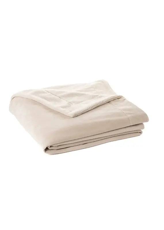 Brunelli Natural Faux Fur Throw