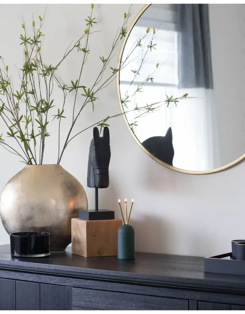 Everlasting Candle Green Wylie Vase | Everlasting Candle