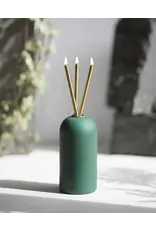 Everlasting Candle Green Wylie Vase | Everlasting Candle