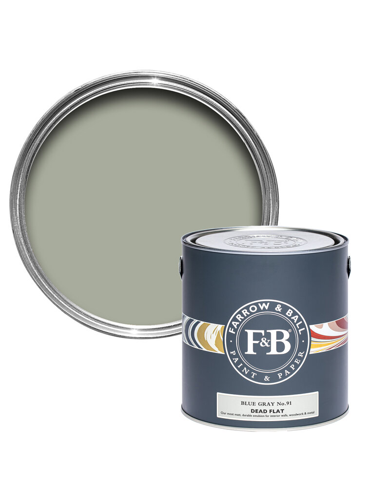 Farrow & Ball Paint Blue Gray No. 91 – Farrow & Ball Paint