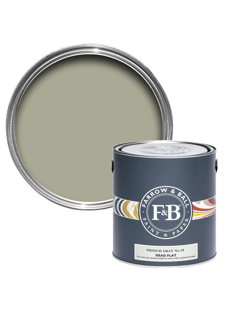Farrow & Ball Paint French Gray  No. 18