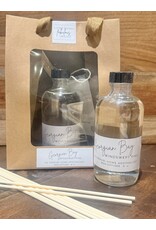 DeFerrari Candles Georgian Bay Windswept Pine Reed Diffuser Set - Handcrafted Canadian Luxury Home Fragrance