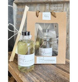 DeFerrari Candles Fresh Lavender Reed Diffuser Set | De Ferrari Home