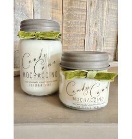 DeFerrari Candles Candy Cane Mochaccino Soy Candle | De Ferrari Home