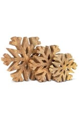 Abbott Collection Wooden Cutout Snowflake | 7.5"