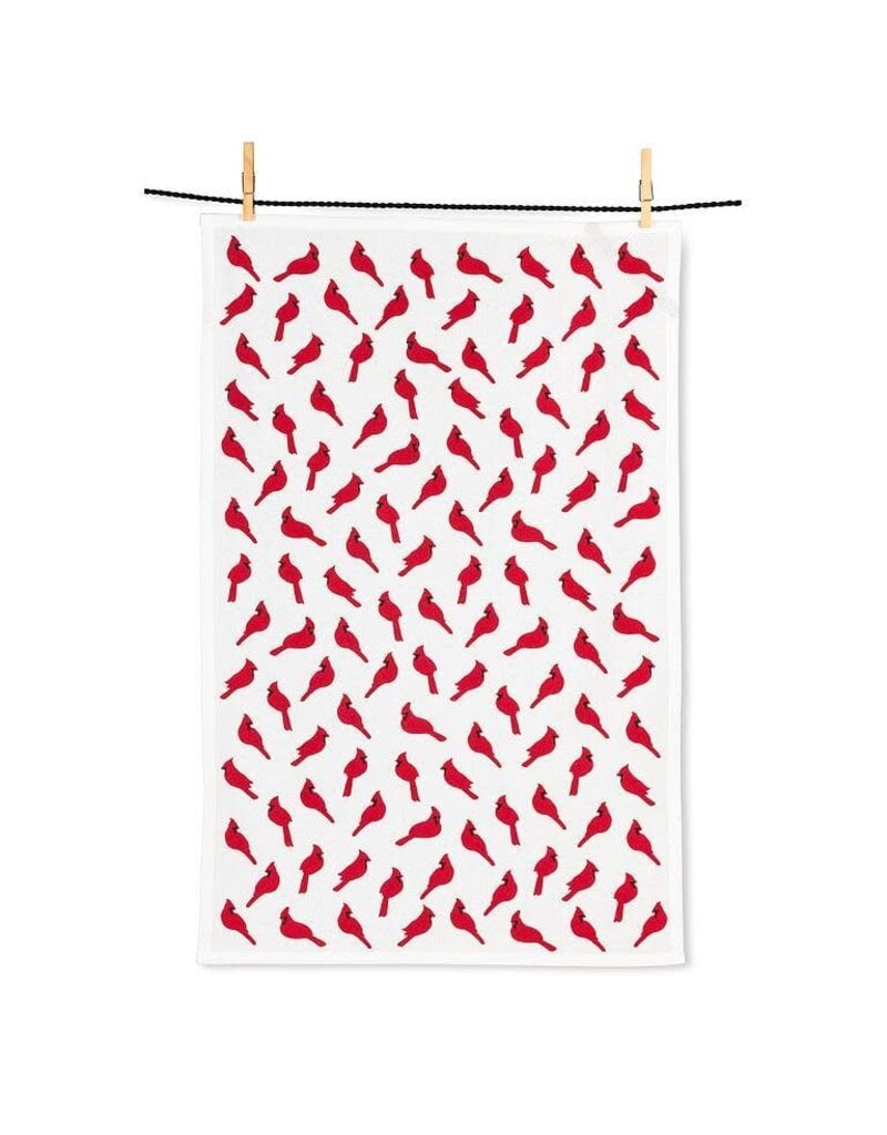 Abbott Collection Cardinals Dishcloth & Kitchen Towel Set