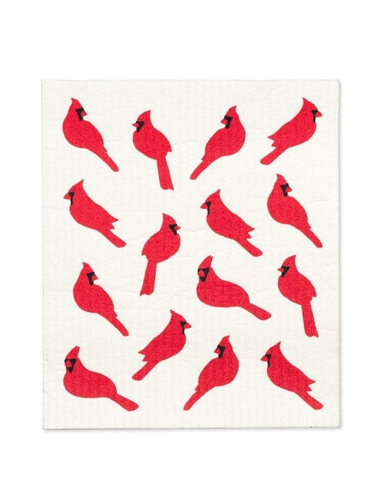 Abbott Collection Cardinals Dishcloth & Kitchen Towel Set