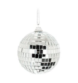 Abbott Collection Mirror Glass Ball Ornament