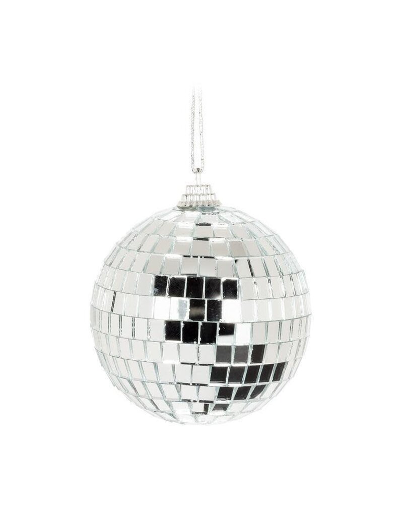 Abbott Collection Mirror Glass Ball Ornament