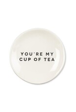 Abbott Collection Small Plate-"You're My Cup of Tea"