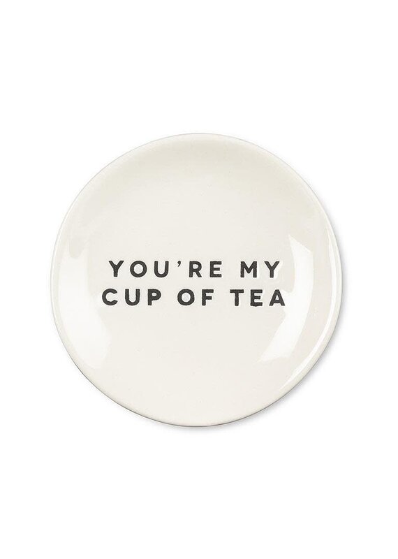 Abbott Collection Small Plate-"You're My Cup of Tea"