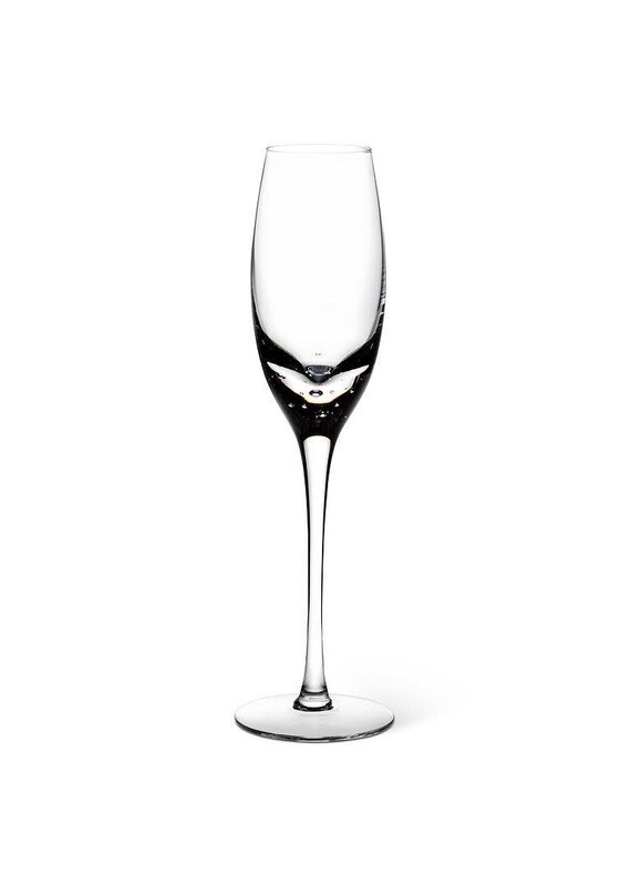 Abbott Collection Champagne | Prosecco Flute with Bubble Stem