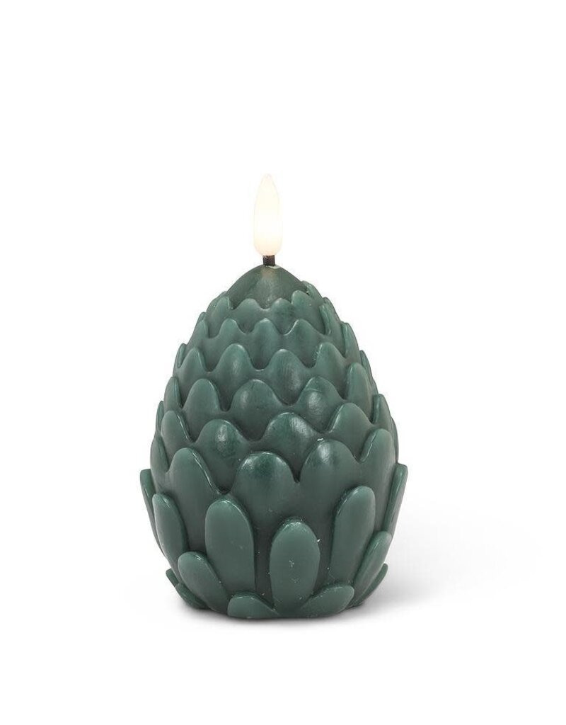 Abbott Collection Pinecone LED Candle | small