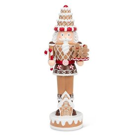 Abbott Collection Large Gingerbread Nutcracker