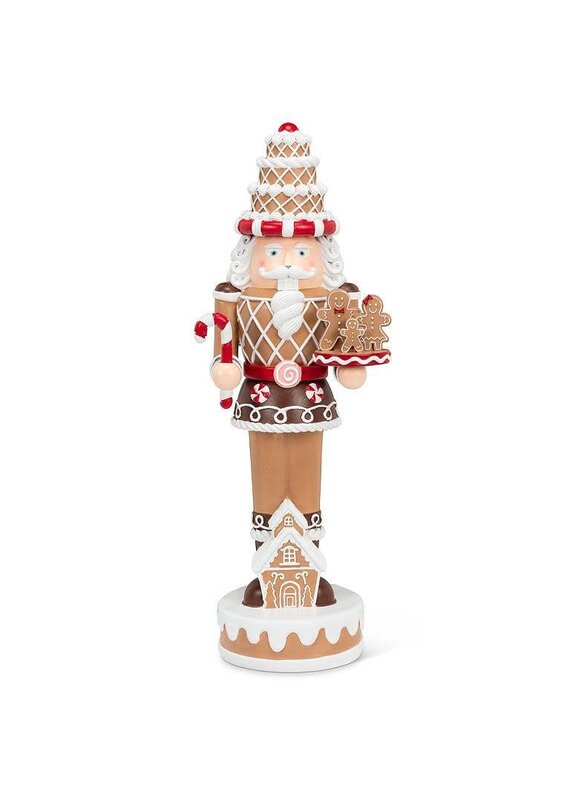 Abbott Collection Large Gingerbread Nutcracker