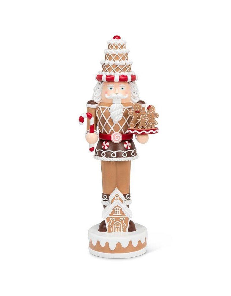 Abbott Collection Large Gingerbread Nutcracker