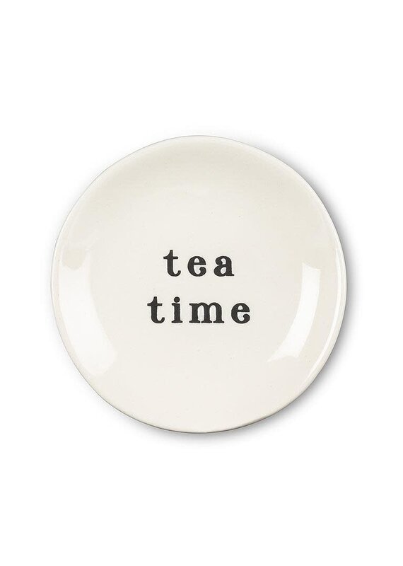 Abbott Collection Small Plate-"Tea Time"