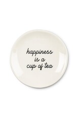 Abbott Collection Small Plate-"Happiness is a Cup of Tea