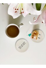 Abbott Collection Small Plate-"Happiness is a Cup of Tea