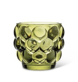 Abbott Collection Small Bubble Votive Glass