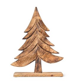 Abbott Collection Mango Wood Carved Tree | lg