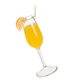 Abbott Collection Mimosa Glass Ornament