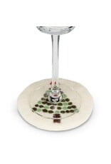 Abbott Collection Festive Tree Felted Wool Coaster
