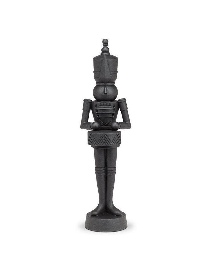 Abbott Collection Matte Black Drumming Toy Soldier | lg