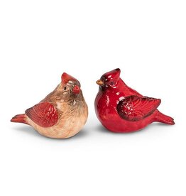 Abbott Collection Cardinal Salt & Pepper Set