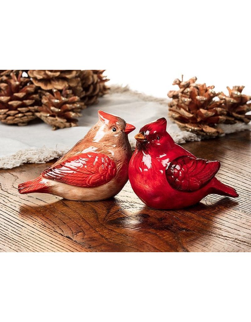 Abbott Collection Cardinal Salt & Pepper Set