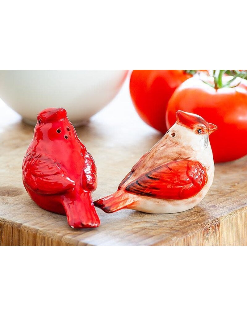 Abbott Collection Cardinal Salt & Pepper Set
