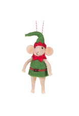 Abbott Collection Elf Mouse Ornament