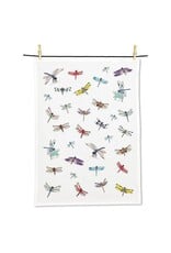 Abbott Collection Allover Dragonfly KitchenTowel